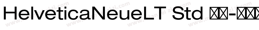 HelveticaNeueLT Std 常规字体转换